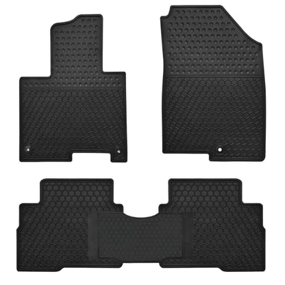 Car Floor Mats Custom Fit for Kia Sportage 2023 2024 2025 2026（Hybrid Only） Odorless Washable Heavy Duty Rubber