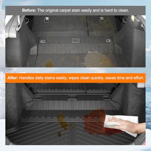 Cargo Mat & Backrest Mat Compatible with 22