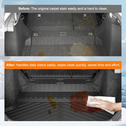 Cargo Mat & Backrest Mat Compatible with 22