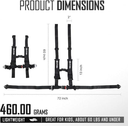 Bump Seat Compatible with All Polaris RZR Pro Models