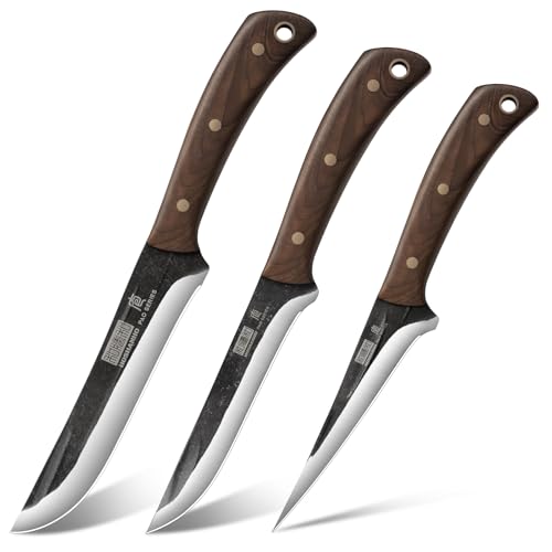 Butcher Knife Set 3PCS (3 Count)