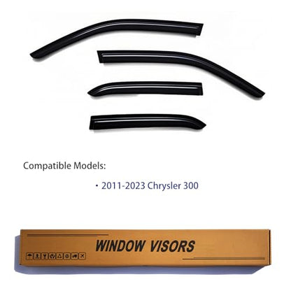 Window Visors Rain Guards Compatible with 2011
