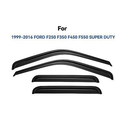 Window Visors Rain Guards for 1999