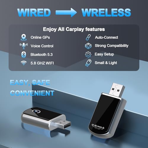 Wireless CarPlay Adapter for iPhone
