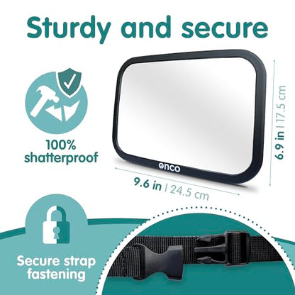 Baby Car Mirror for Rear Facing Seats (2 Count)