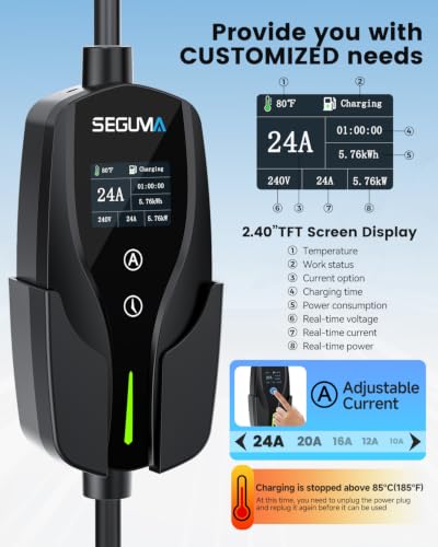 Level 2 EV Charger 24Amp 240V