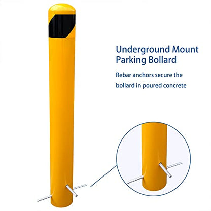 46" Pour in Place Steel Bollard Post