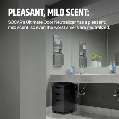SOCAR Odor Neutralizer 128oz Liquid REFILL (128 Fl Oz)