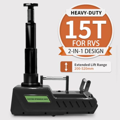 15 Ton 12V Electric car Jack with LED