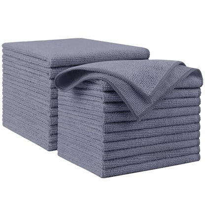 Microfiber Cleaning Cloth Grey 20PK (20 Count)