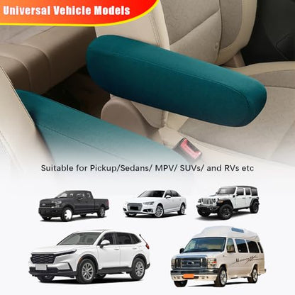 2PC Car Front Seat Armrest Covers