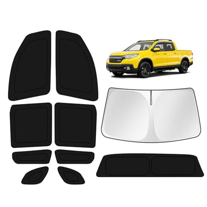 Car Window Shades for Honda Ridgeline RTL 2017 (10 Count)
