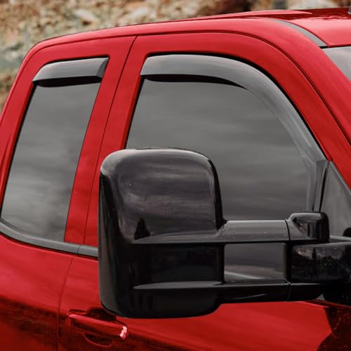 in Channel Extra Durable Rain Guards for Trucks Chevrolet