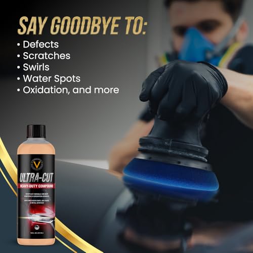 VPD Ultra Cut Heavy Polishing Compound for Extreme Correction 16 oz (16 Ounce)