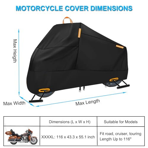 Motorcycle Cover for Electra Glide Road Street Glide Ultra Limited
