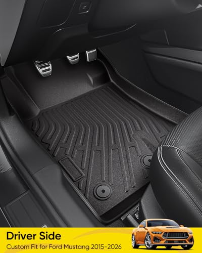 Car Floor Mats for Ford Mustang 2015 (5 Count)