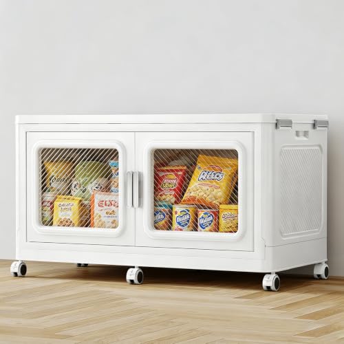 220 Qt Extra Large Stackable Storage Bin with Lid