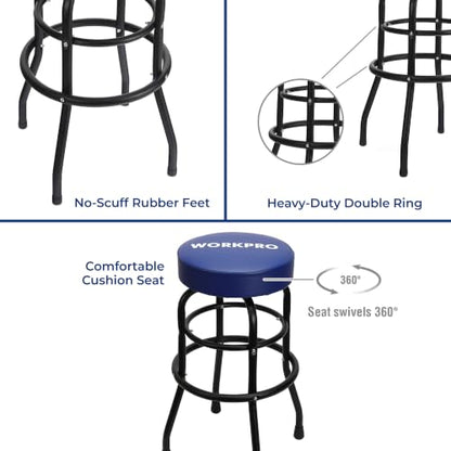 W112003 Garage Shop Stool