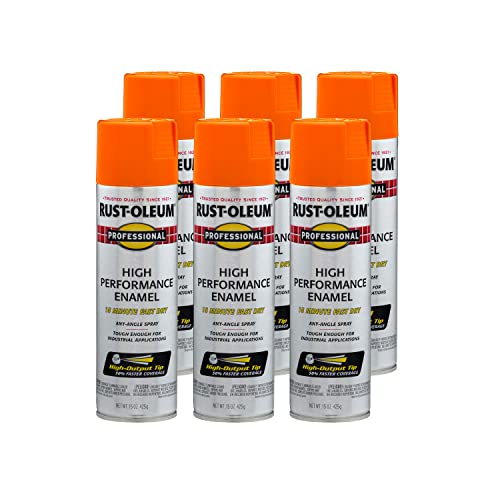Professional High Performance Gloss Safety Orange Spray Paint (90 Fl Oz)