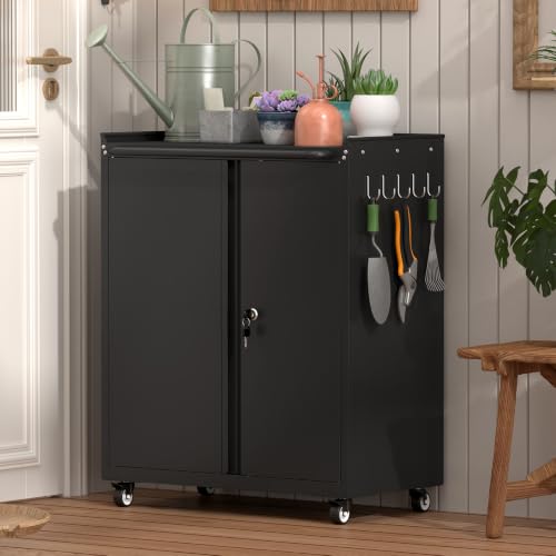 Garage Storage Cabinet with Wheels