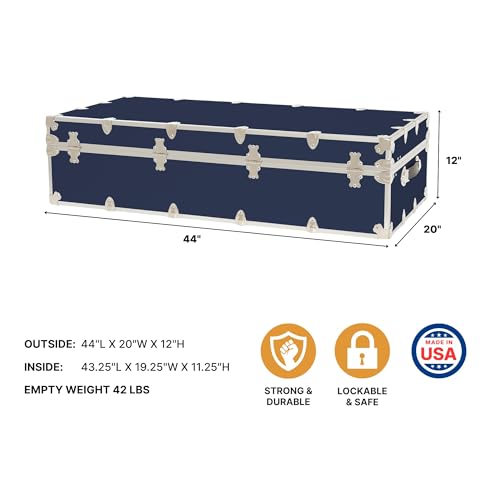 Rhino Trundle Storage Trunk with Wheels