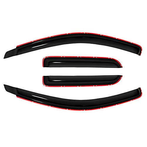 Rain Guards Compatible with Dodge Ram 1500 02