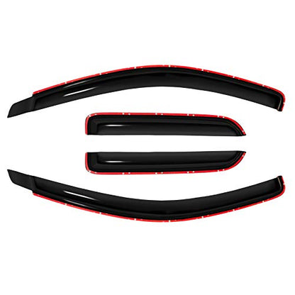 Rain Guards Compatible with Dodge Ram 1500 02