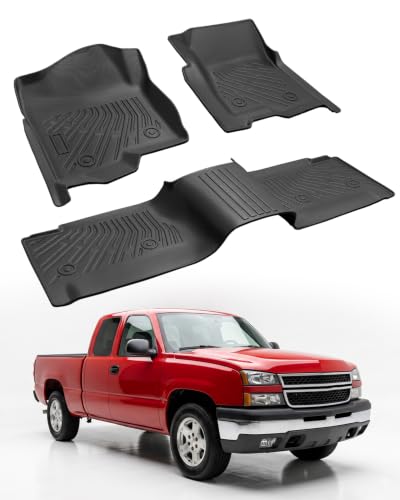 Truck Floor Mat for Silverado Sierra 1500 2500 3500 1999
