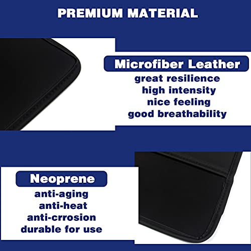 Screen Protector Cover Compatible with Tesla Model 3 Model Y Center Console Display Cover Folding Sun Shade Sleeve Screen Protection from Scratch