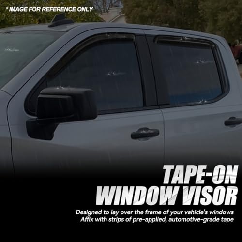 Tape On Window Visors for 1999 (4 Count)