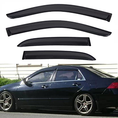 4pcs JDM Window Visors Rain Guards for 2003