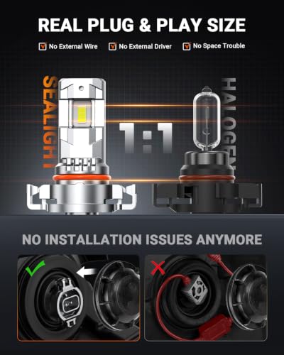 5202 2504 LED Fog Light Bulbs