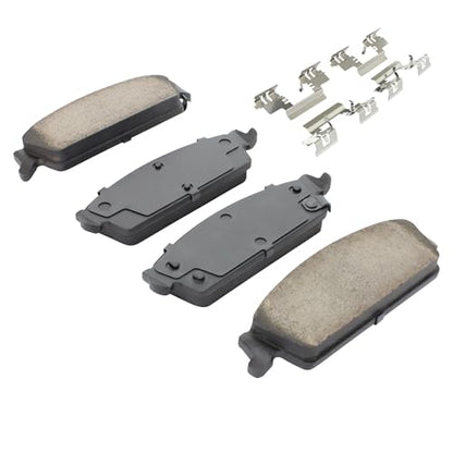 Rear Semi Metallic Brake Pads