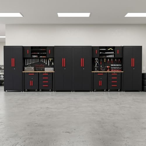 16Pack Garage Cabinet Storage System