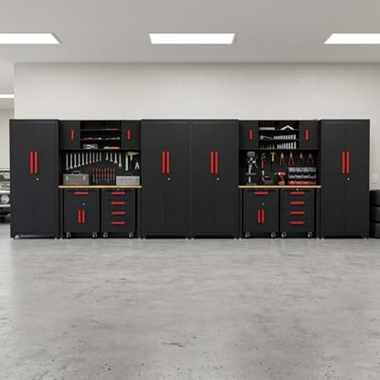 16Pack Garage Cabinet Storage System