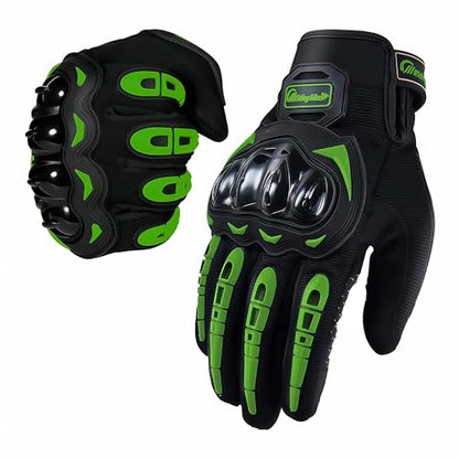 Motorcycle Gloves for Men and Women Touchscreen Guantes Para Motocicleta Hombre for Powersports BMX ATV MTB Motocross Scooter Dirt Bike Riding Gloves Motorcycle Mens Helmets Accessories