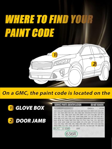 Touch Up Paint for GMC Stealth Gray Metallic