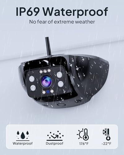 RV Backup Camera Wireless Compatible with Furrion
