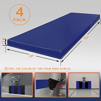 4 Pack Wall Paddings 2" Thick Foam Paddings