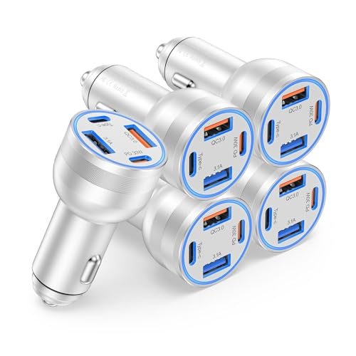 USB C Car Charger (5 Count)
