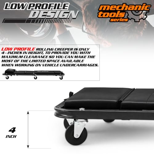 Heavy Duty Convertible Mechanic Creeper