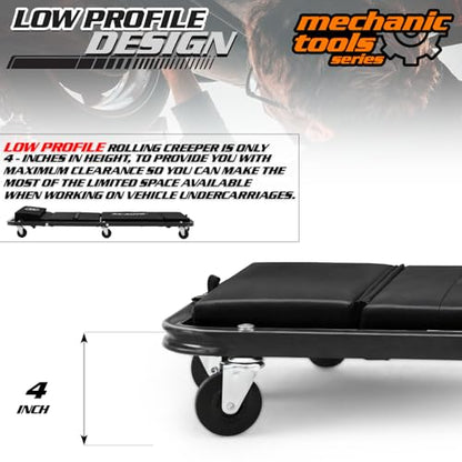 Heavy Duty Convertible Mechanic Creeper