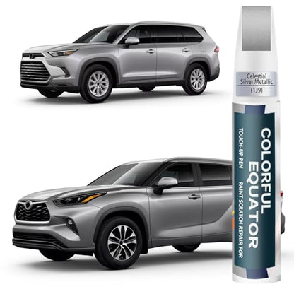 1J9 Celestial Silver Metallic Car Touch Up Paint for Toyota OEM Color Match
