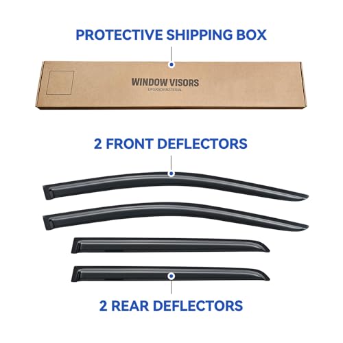 Window Visors Rain Guards for 2009
