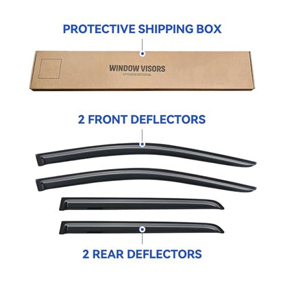 Window Visors Rain Guards for 2009