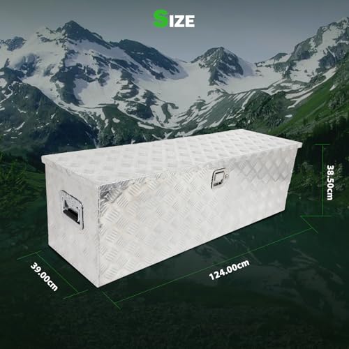 49 Inch Aluminum Heavy Duty Truck Bed Tool Box