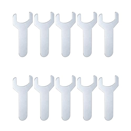 10pcs Small Wrench 22x70x1.5mm Metric U (10 Count)