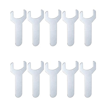 10pcs Small Wrench 22x70x1.5mm Metric U (10 Count)