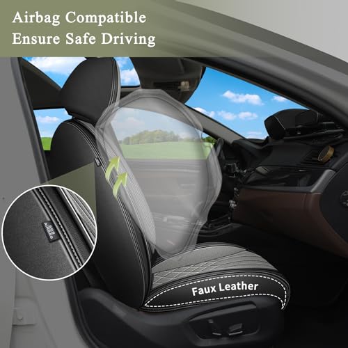 Leather Front Set for Honda Insight Seat Covers 2010