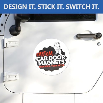 Custom Car Magnet Signs for Advertising and Promotion (2 Count)